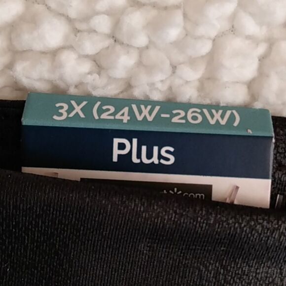 Terra & Sky shiny black leggings - Picture 5 of 16